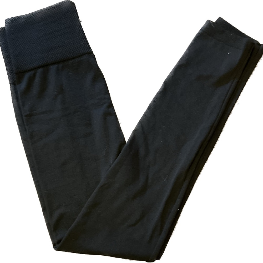 ET/TU Leggings Style TX701E Black Fleece Lined